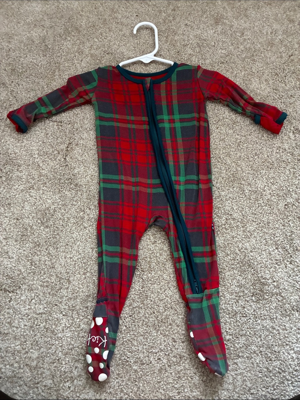Kickee Pants Christmas Footie